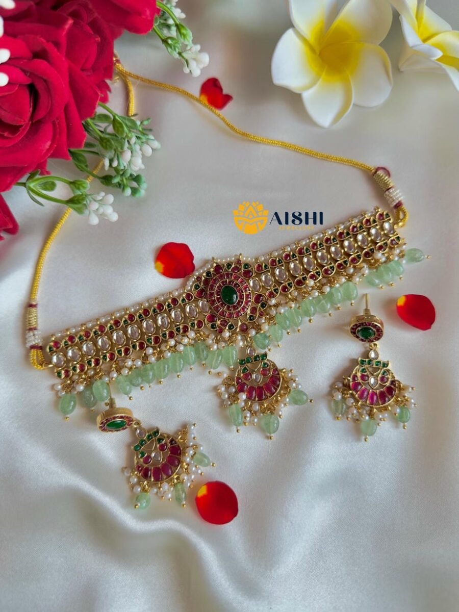 Mint Kemp Choker-HN170