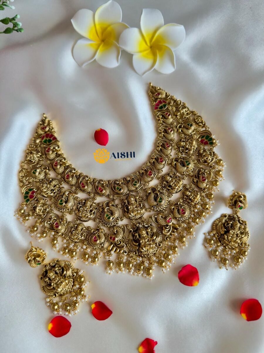 Antique Nakshi Work Choker-HN175