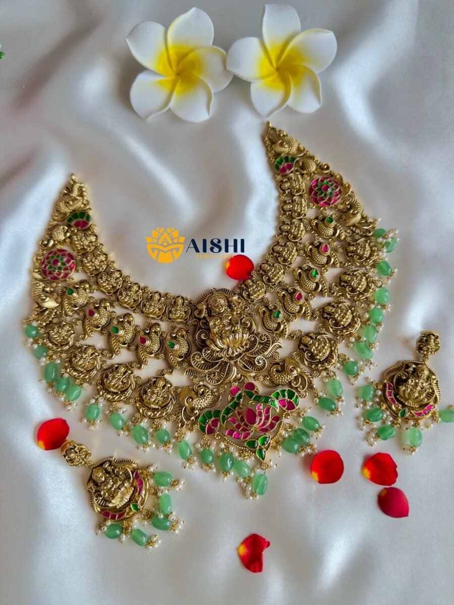 Nakshi Peacock Choker-HN176