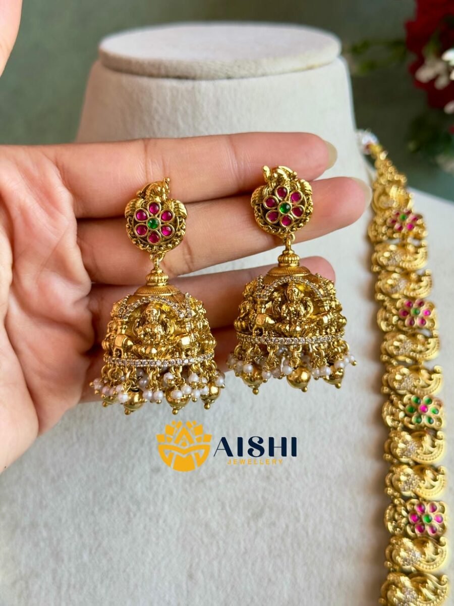 Antique Nakshi Peacock Design Haram-LH401