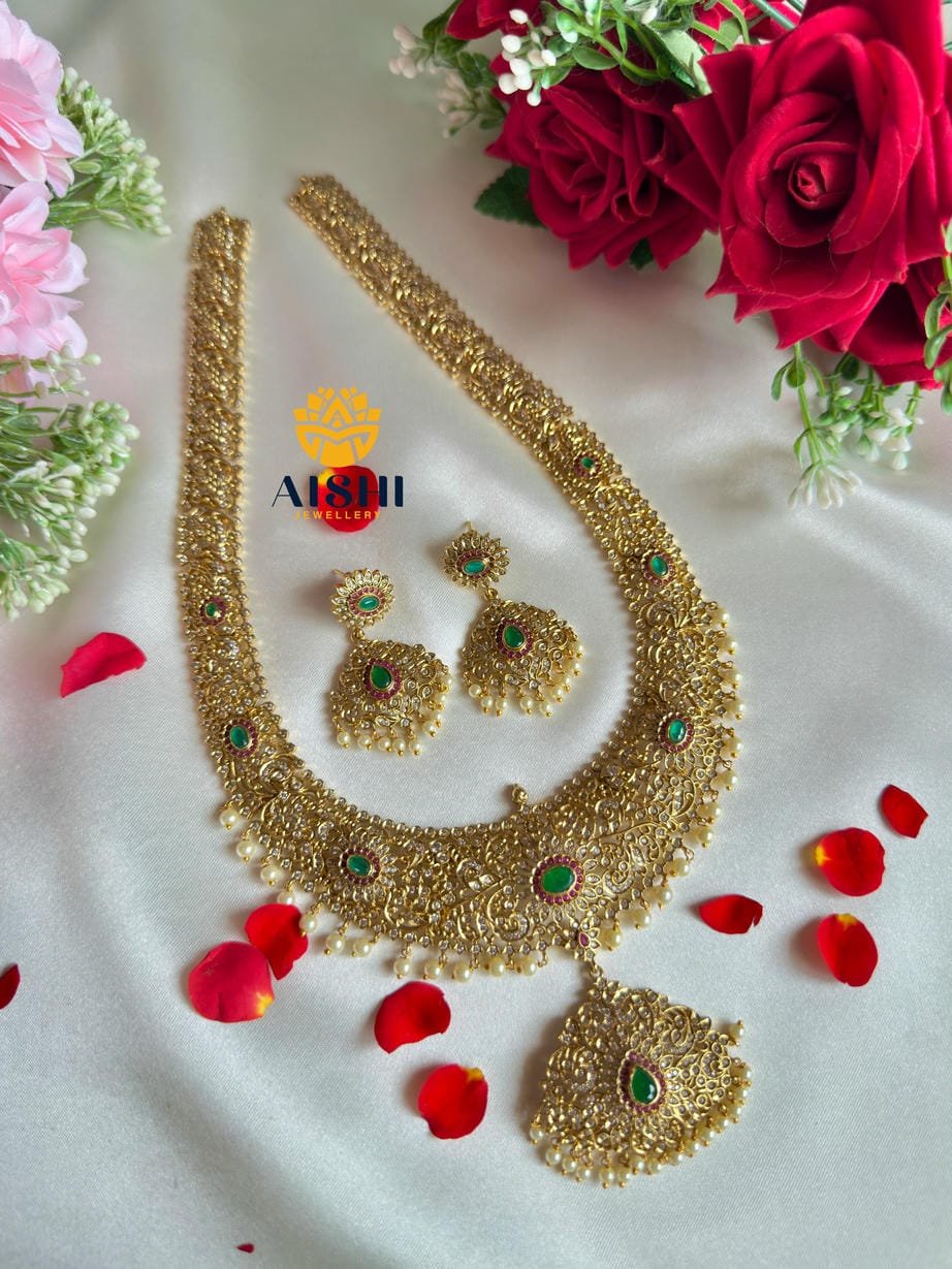 Vintage Sparkling Floral Haram-LH424