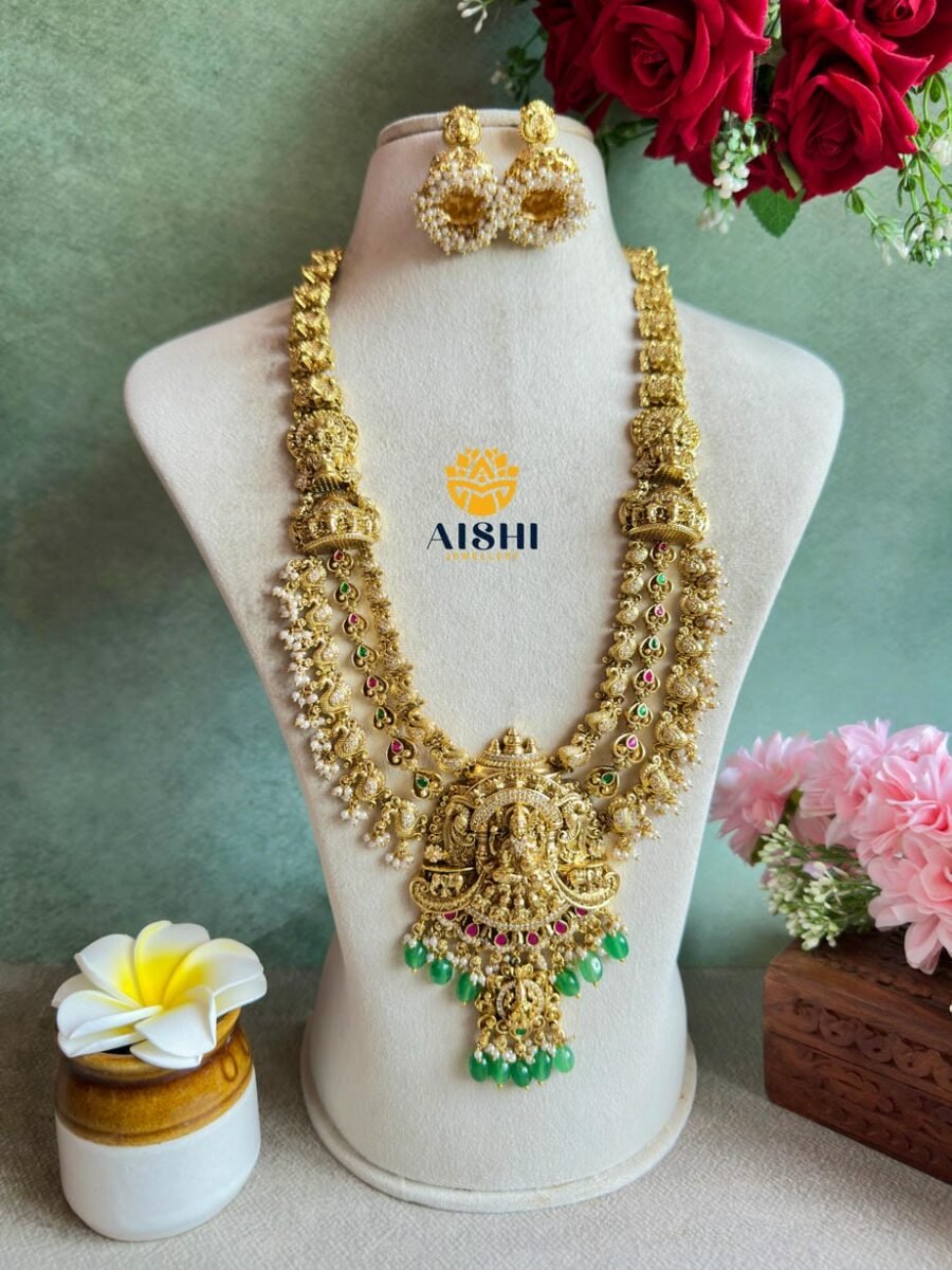 Divine Motif Nakshi Elephant Haram-LH431