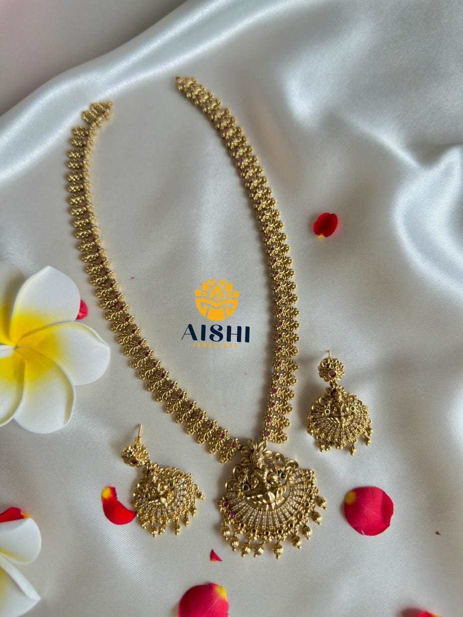 Elegant Nakshi Sparkling Haram-LH435