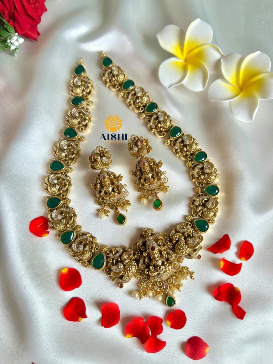 Antique Nakshi Kalasam Haram-LH440