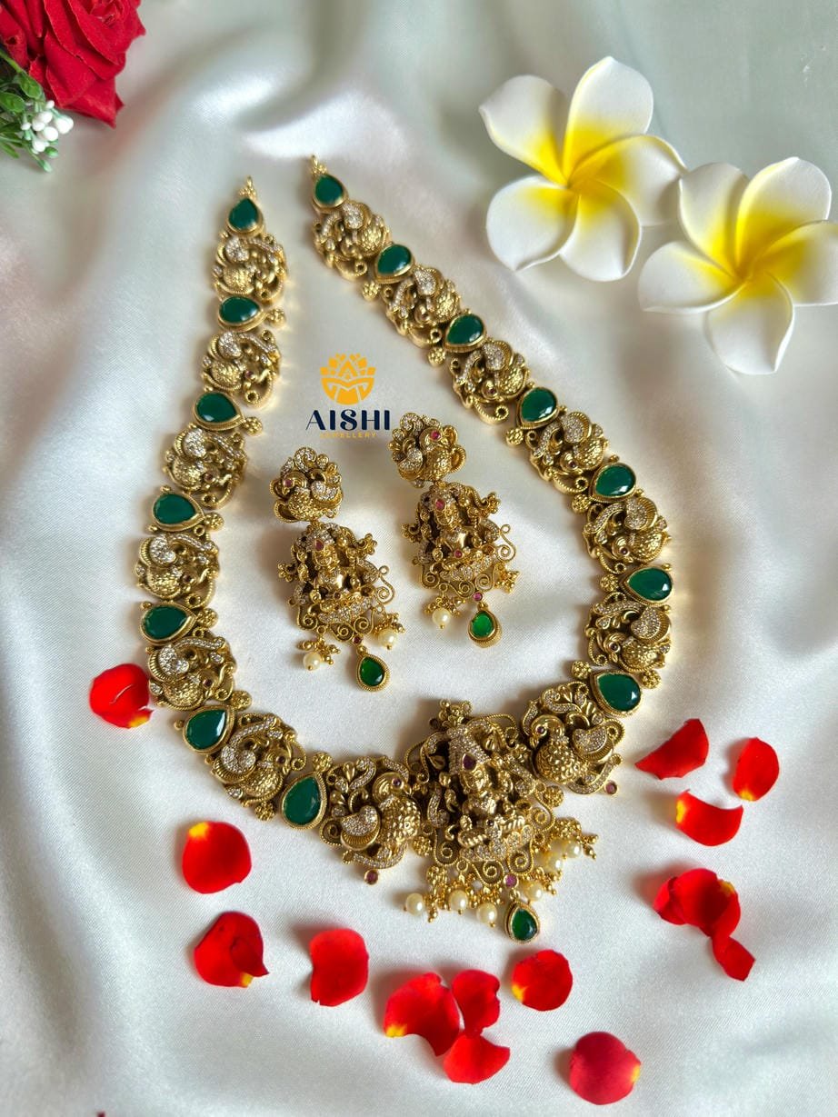 Antique Nakshi Kalasam Haram-LH440