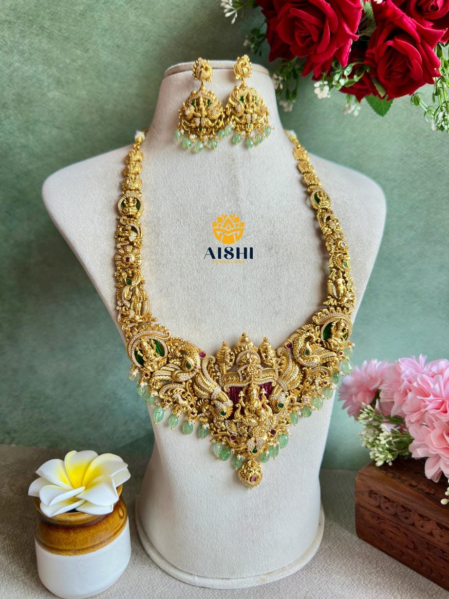 Bridal Lakshi Nakshi Haram-LH442