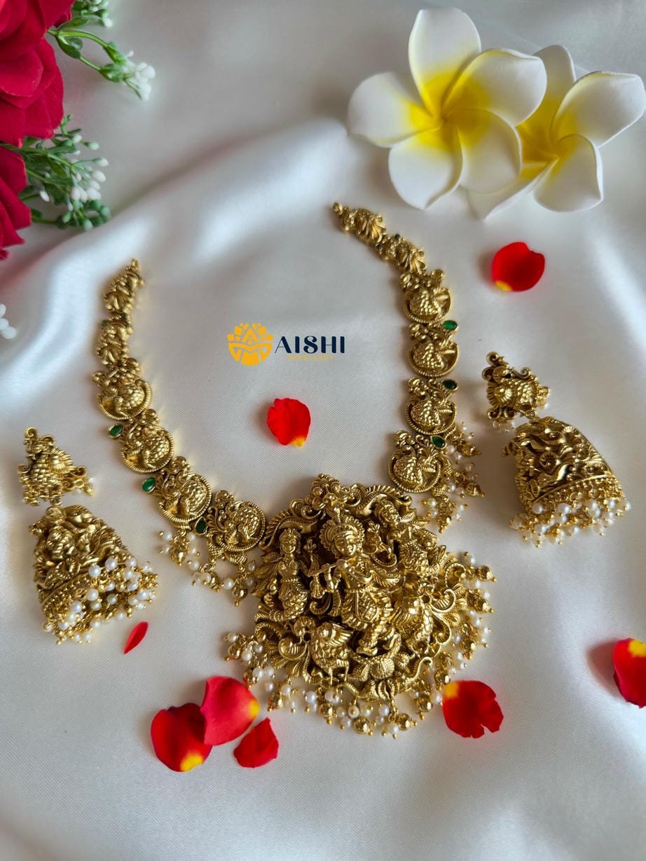 Krishnan Antique Neckpiece -N730