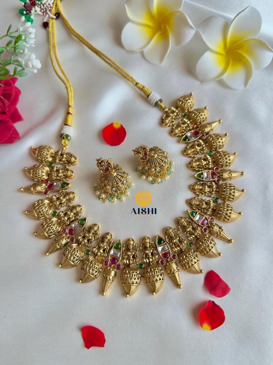 Antique Lakshmi Manga Necklace-N757