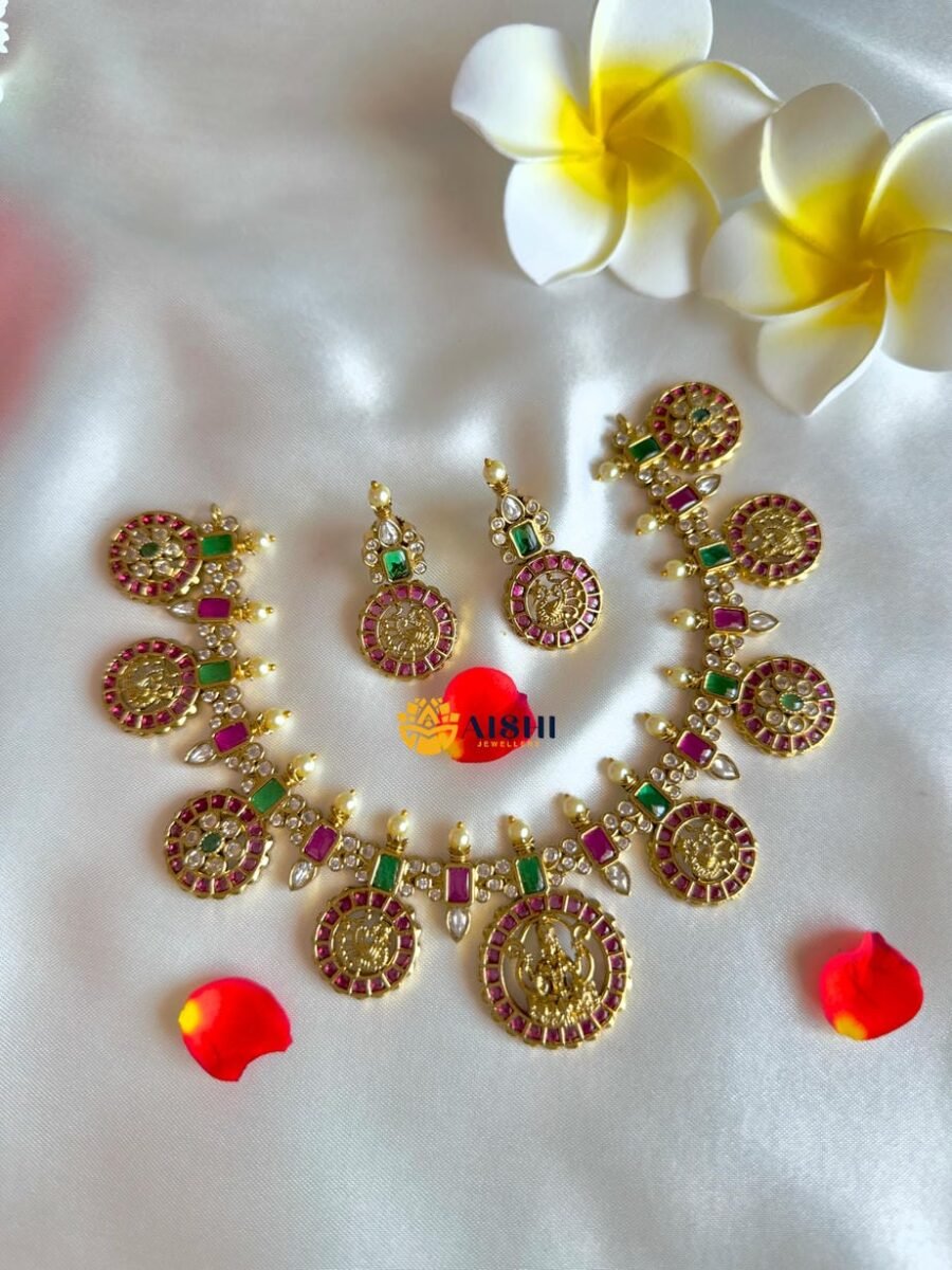 Divine Temple Coin Necklace-N758