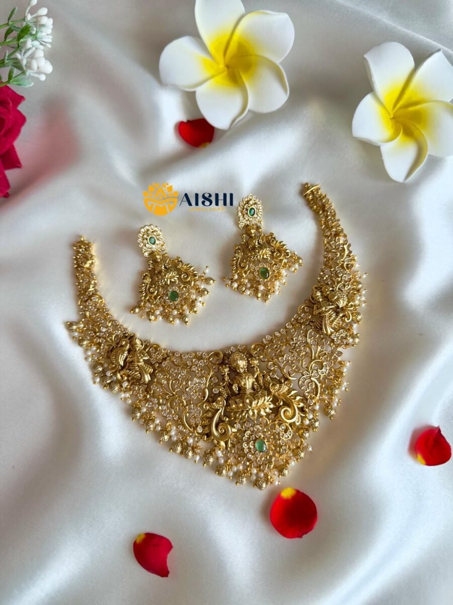 Vintage Nakshi Sparkle Neckpiece -N769