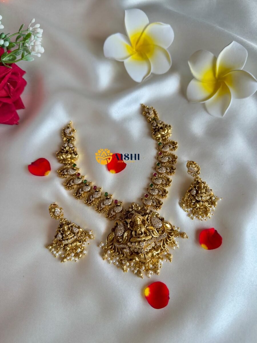 Antique Peacock Nakshi Necklace -N772