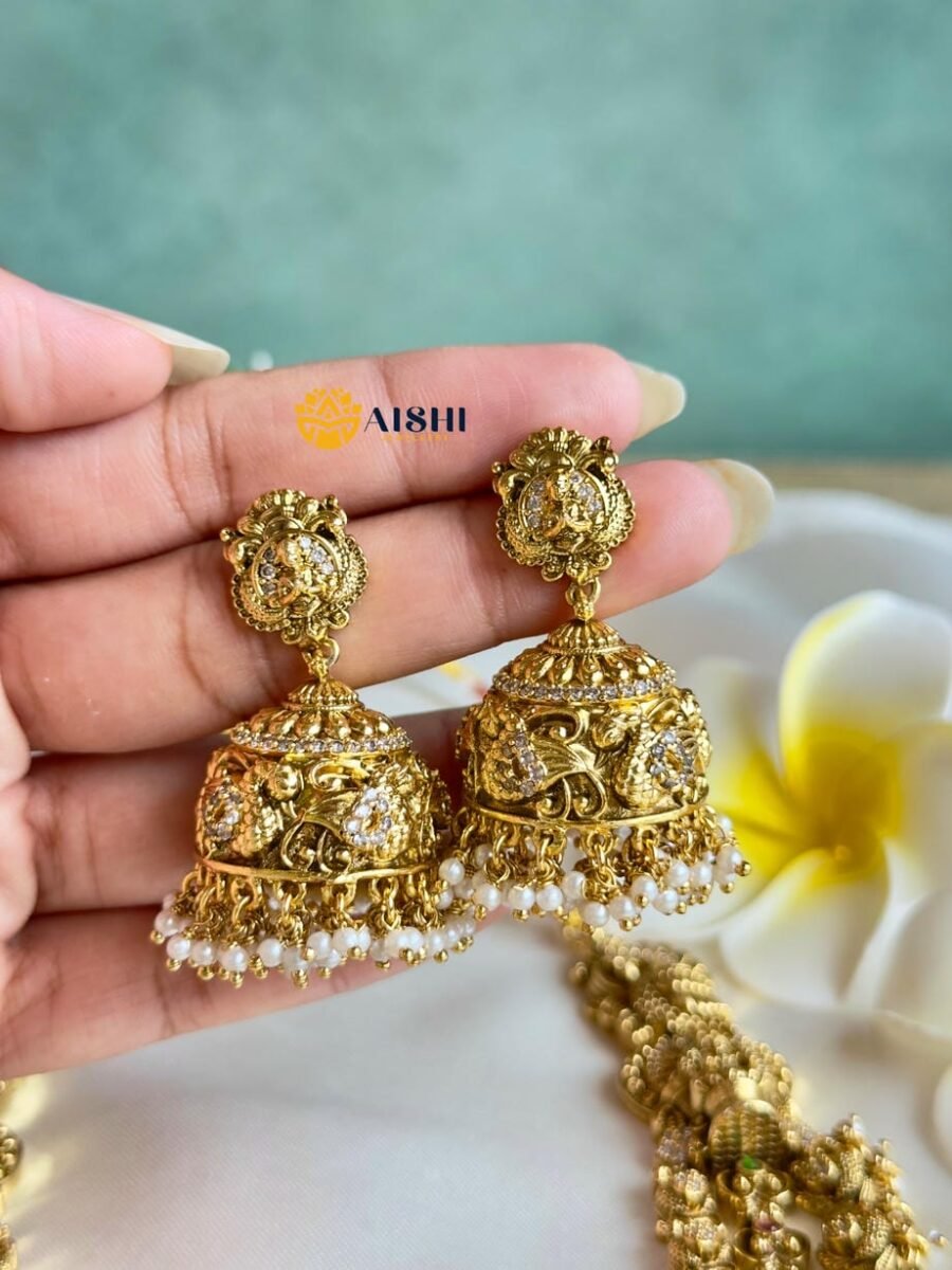 Antique Nakshi Jadu Mint beads Necklace -N776