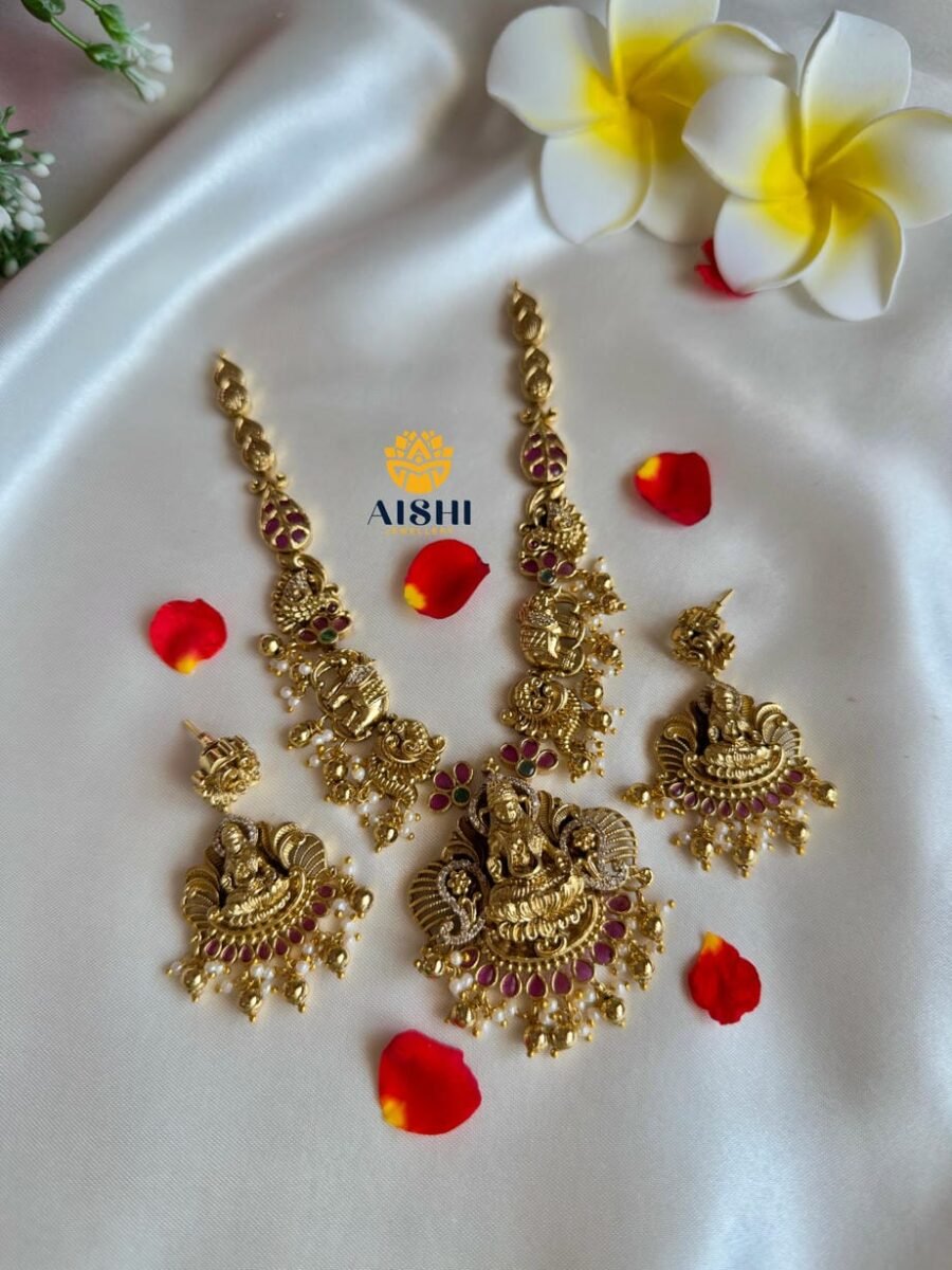 Classic Floral Nakshi Necklace-N780