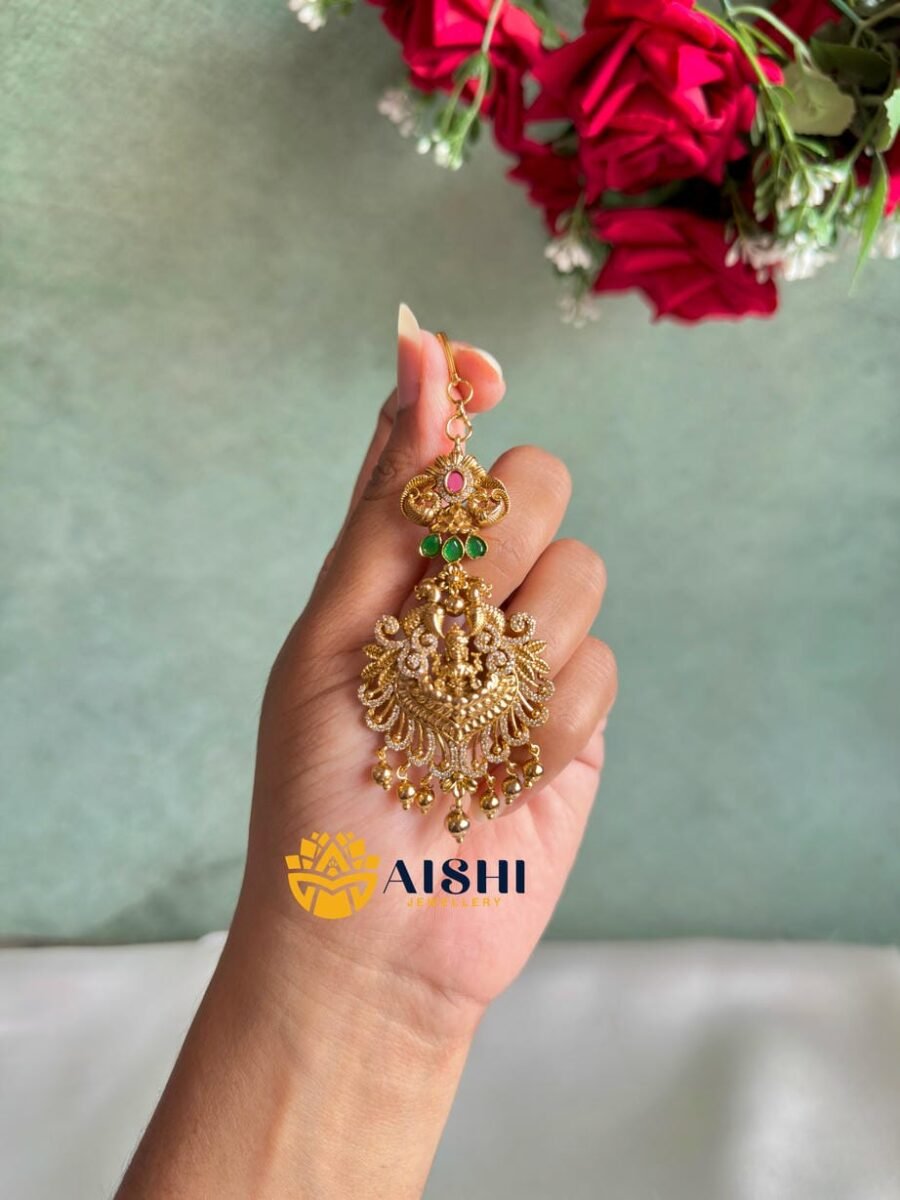 Nakshi Peacock Design Tikka -T327