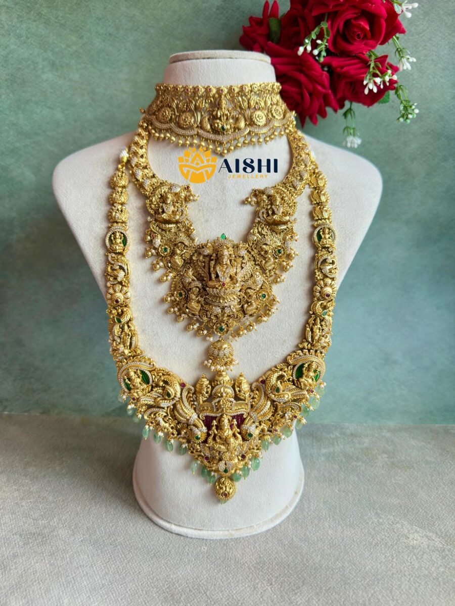 Antique Bridal Nakshi Set-BS078