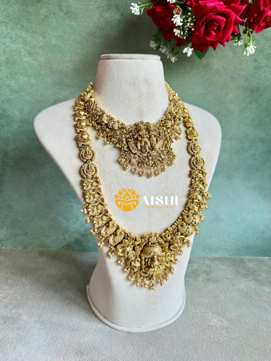 Nakshi Radhakrishna Jewellery Set-BS085