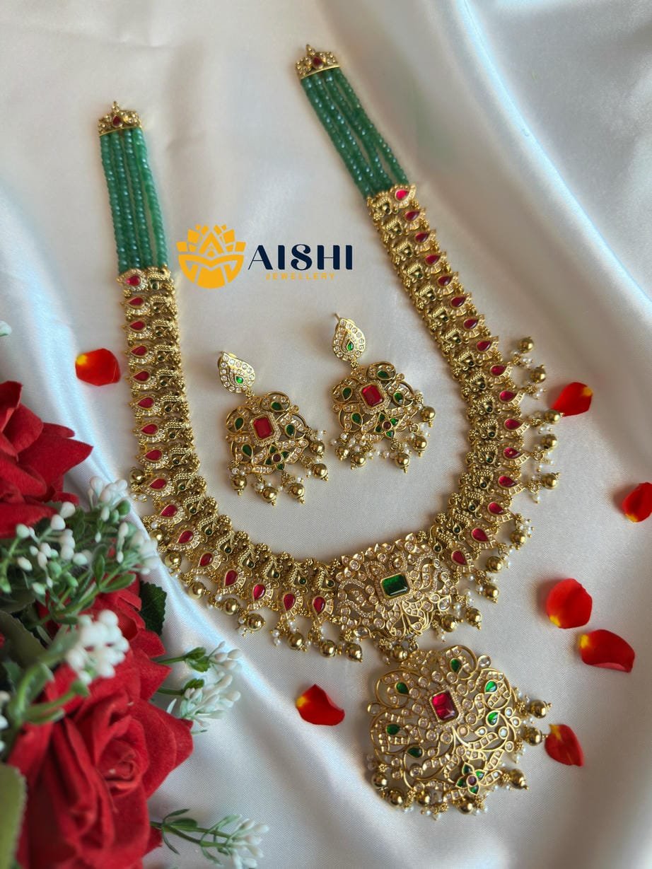 Sparkling Elegance Pearl Haram(Gold)-LH432