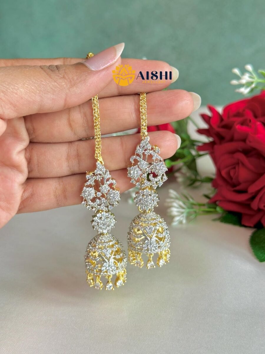 Elegance AD Sparkle Earring(Small)-AE150