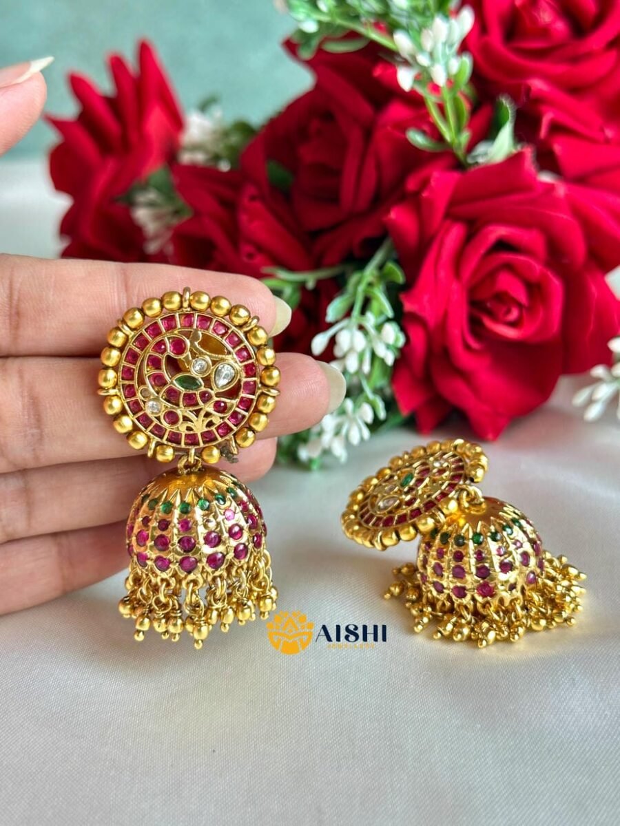 Vintage Style Kemp Jhumka-E332