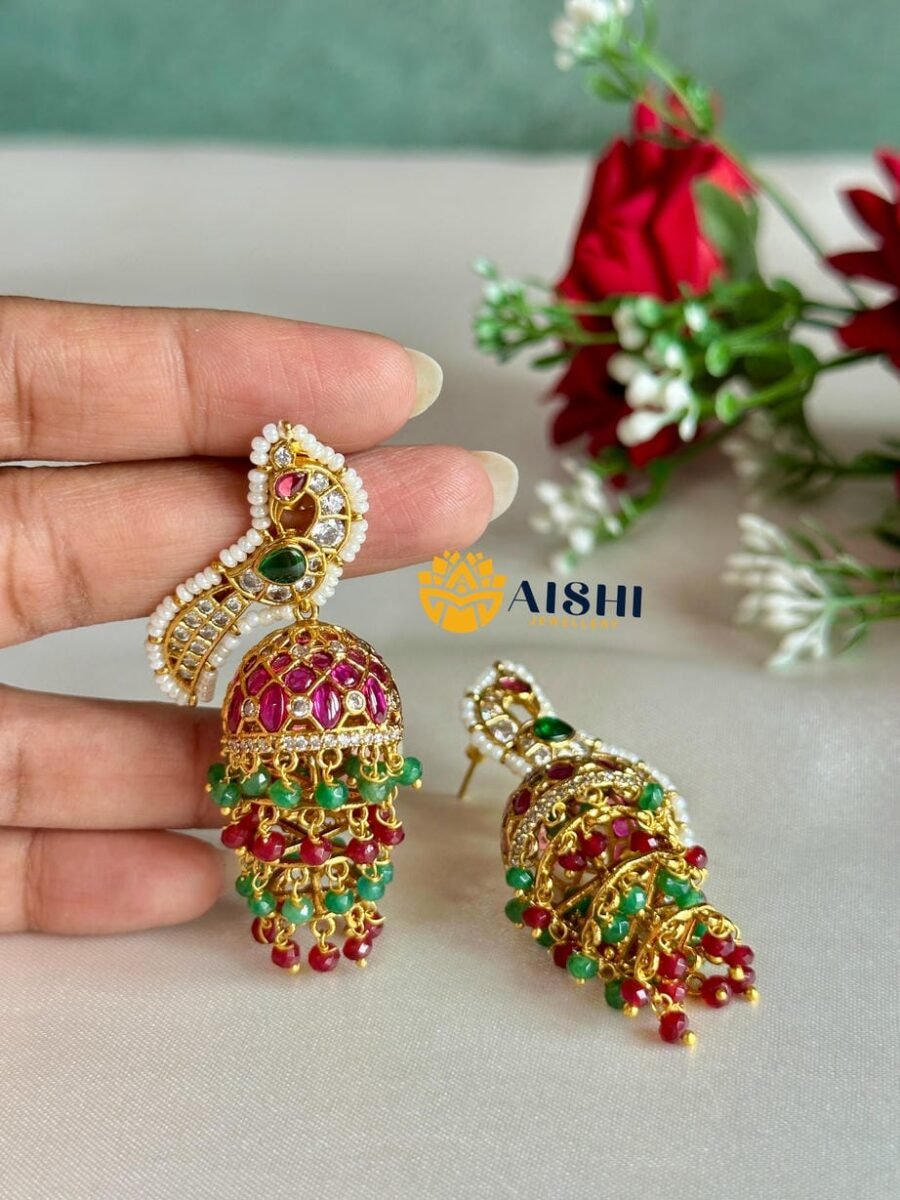 Traditional Kemp Pearl drop Earring-E430