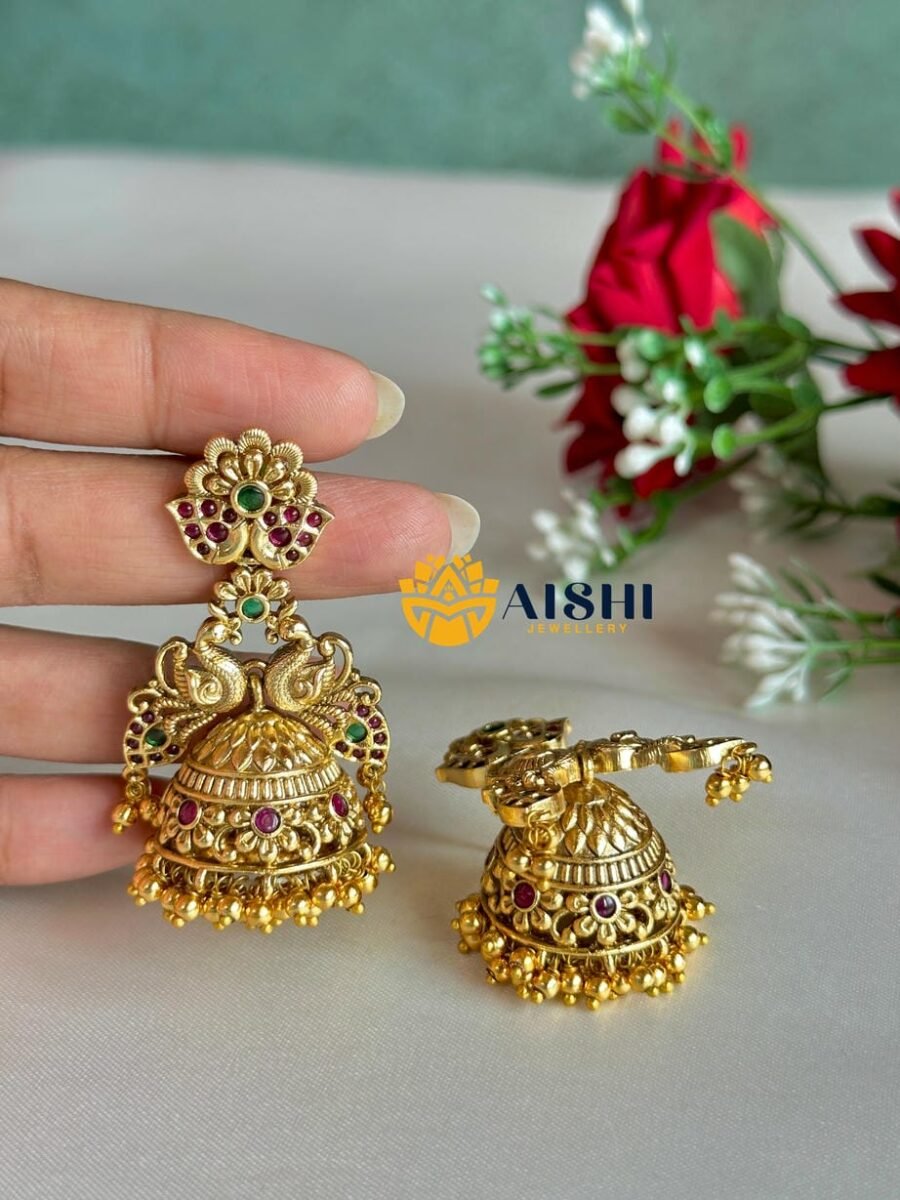 Floral Mayura Earring-E432