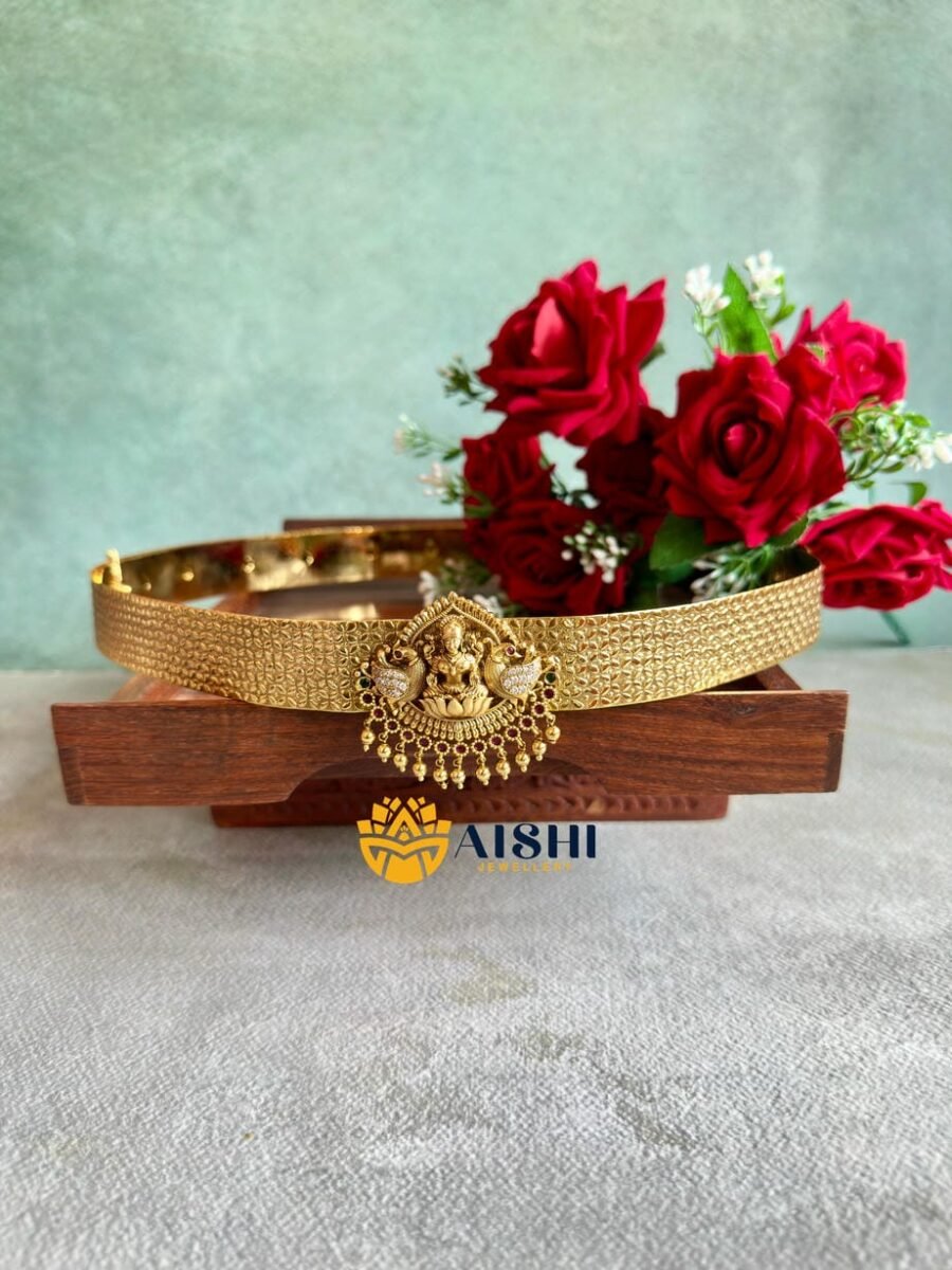 Antique Peacock Nakshi Hipbelt-HB262