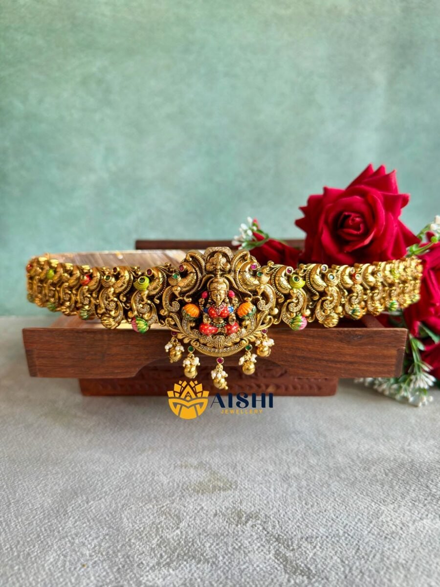 Hand-Painted Nakshi Blessings Hipbelt-HB268