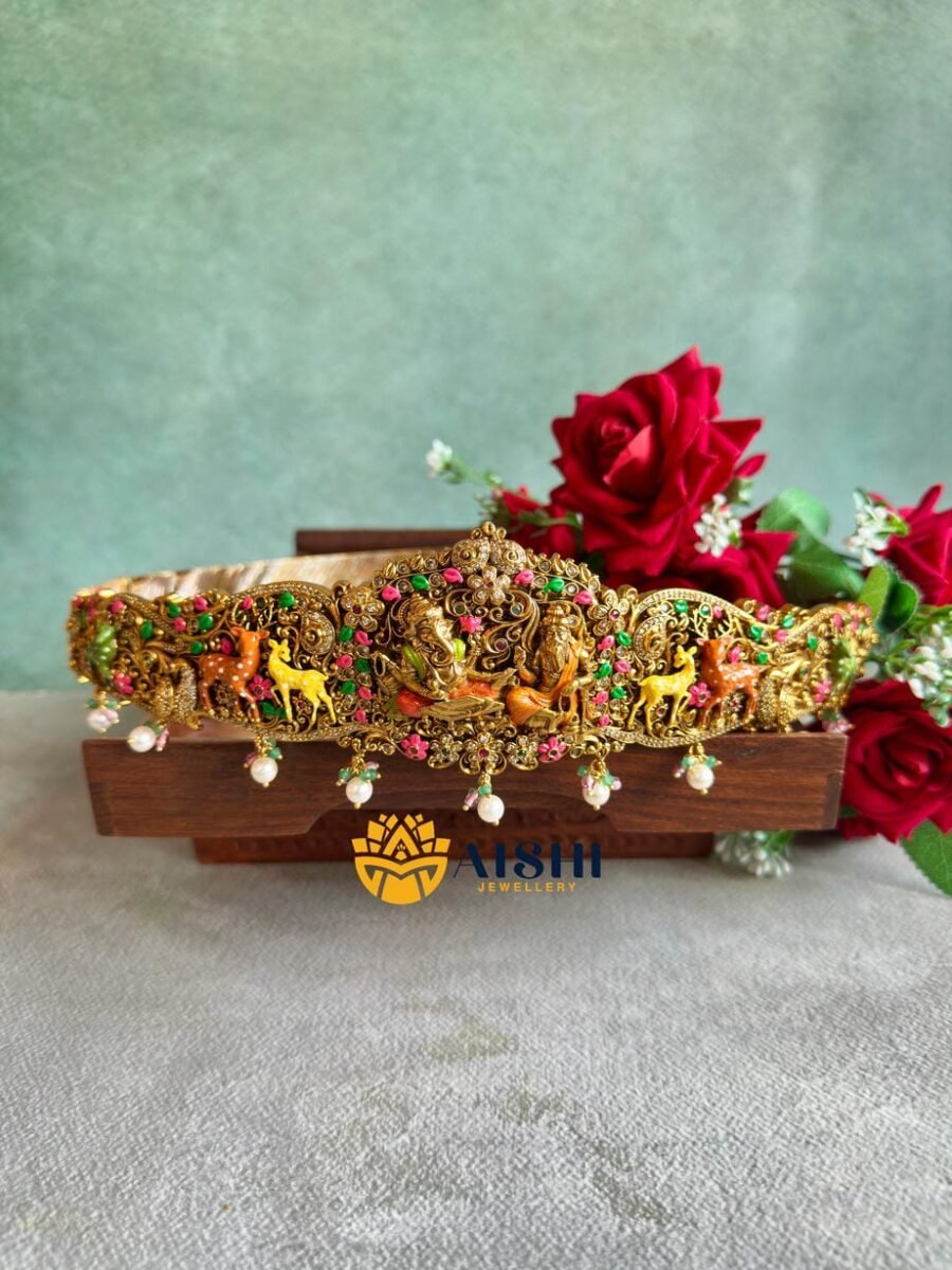 Ganesha Blessings Hand-Painted Hipbelt-HB269