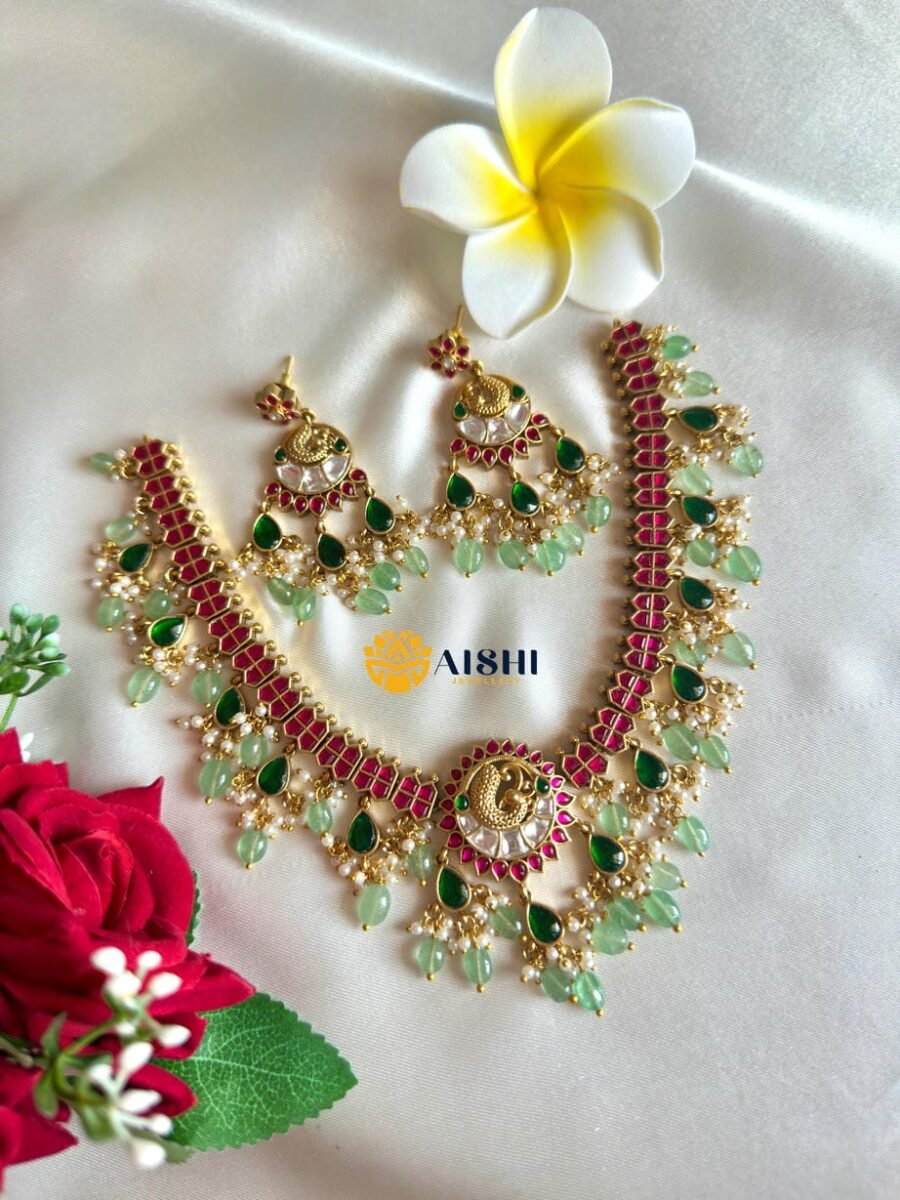 Royal Ruby Green Necklace-N819