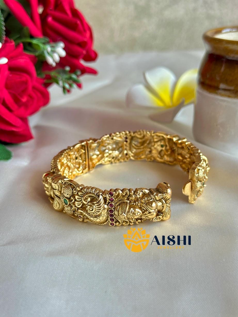 Naga's Temple Kada Bangle (Single)-B44 - Image 2