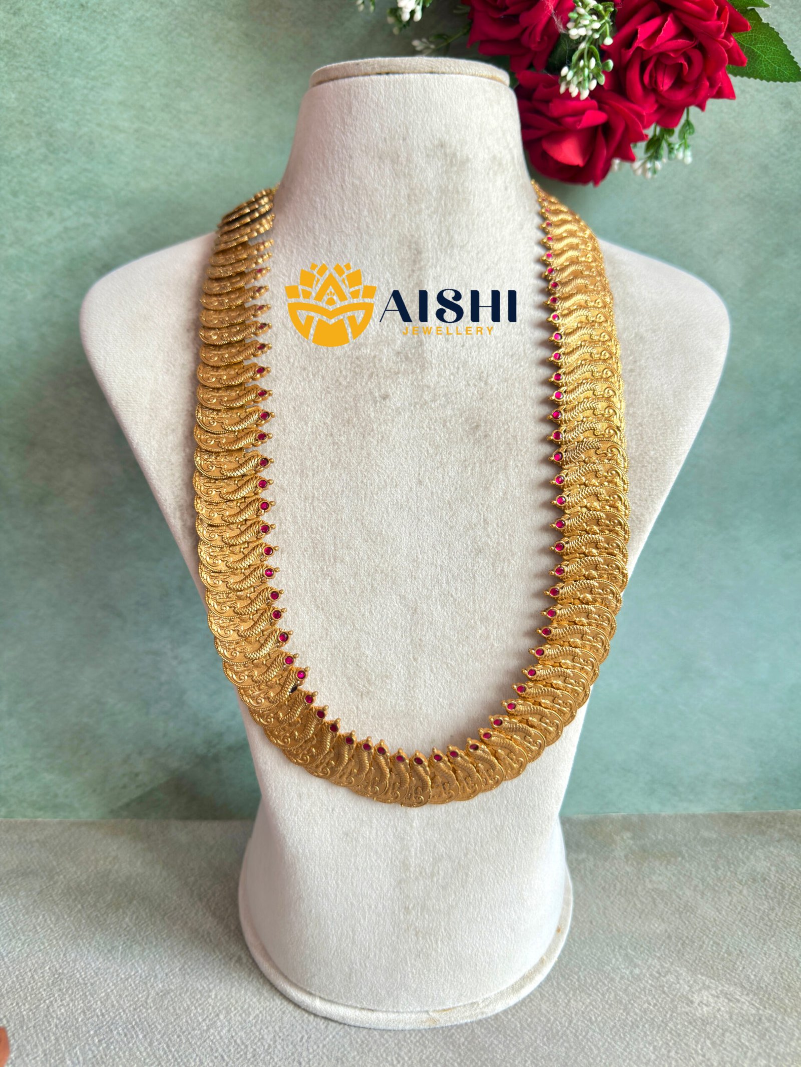 Peacock Nakshi Coin Haram-LH425