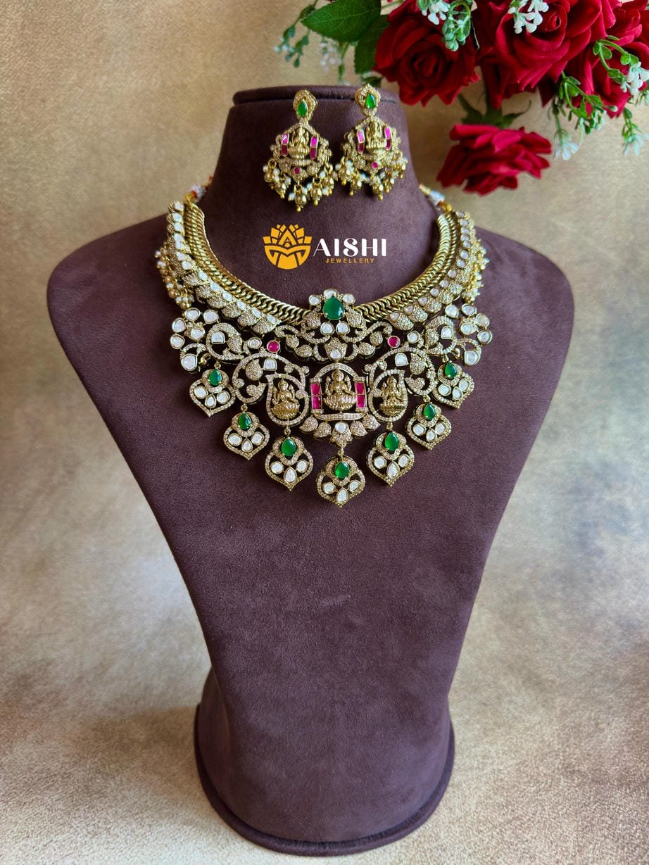 Divine Sparkle AD Neckpiece-AN377