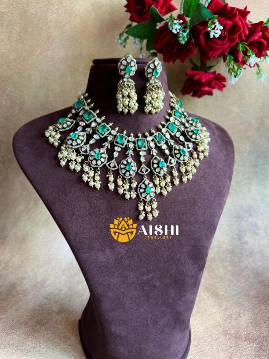 Celestial Shine AD Necklace-AN380