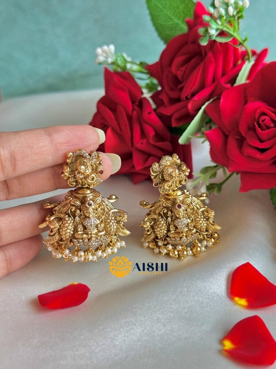 Nakshi Peacock Earrings-E450