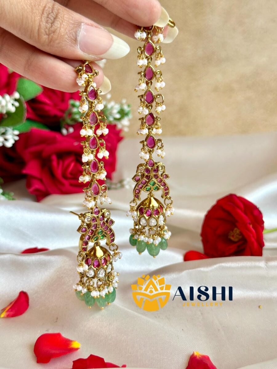 Elegant Peacock Mattil Earring -E460