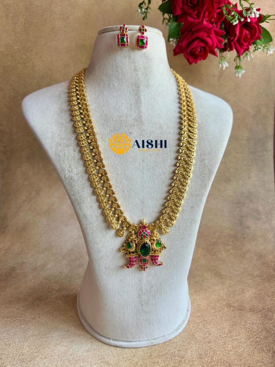 Traditional Coin Haram(Jadau)-LH468