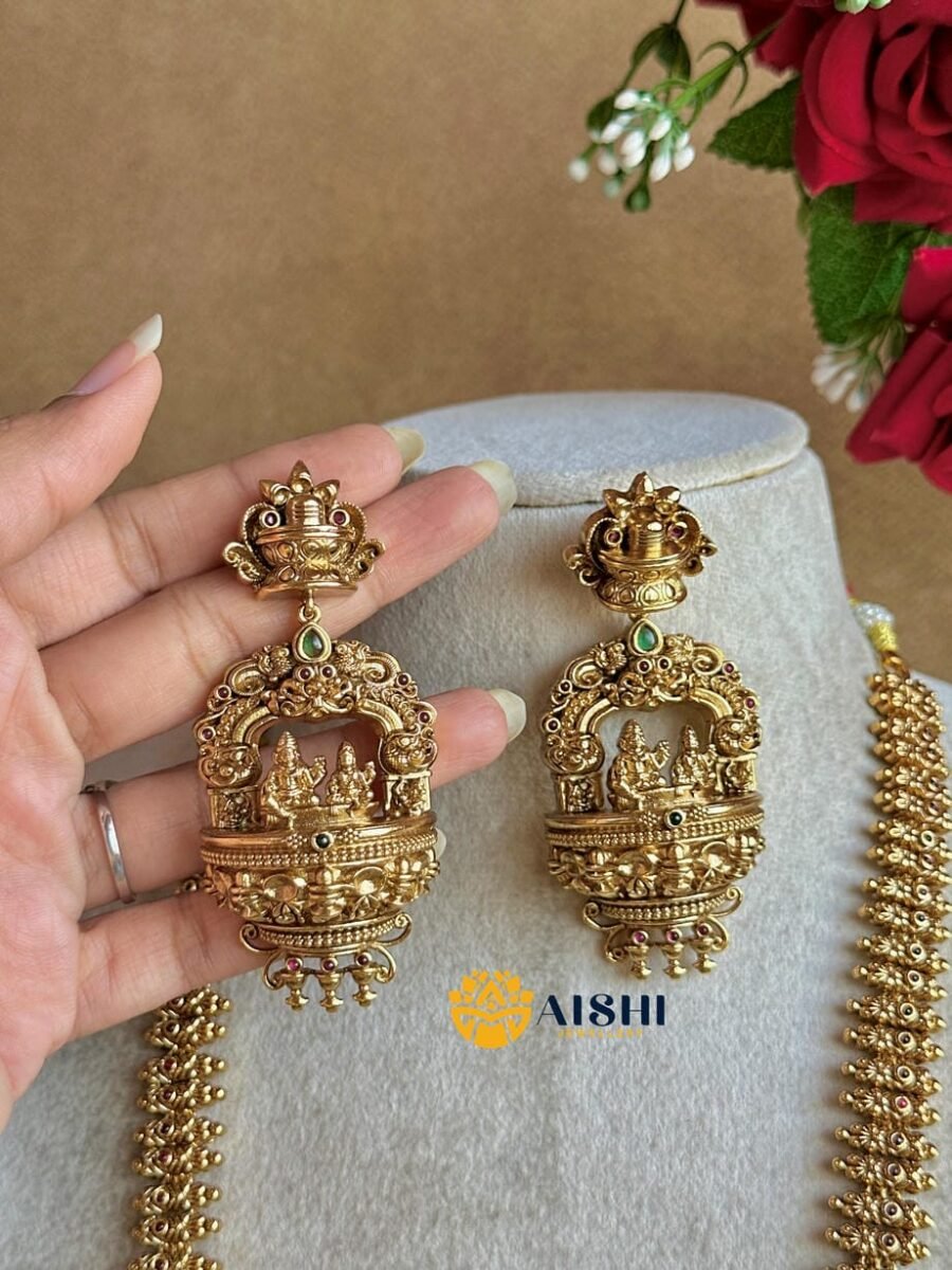 Siva Parvathi Blessed Bridal Haram-LH470