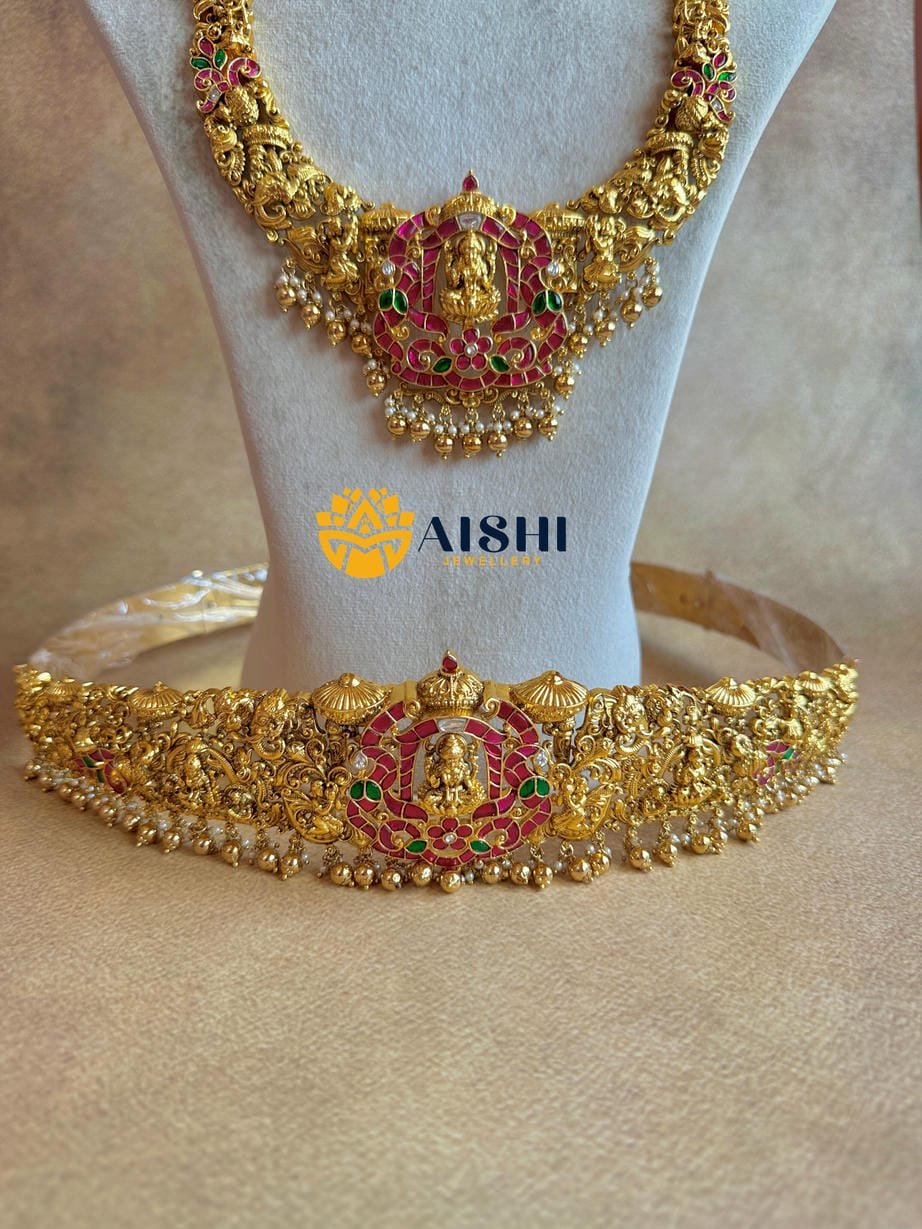 Sacred Temple Idol Combo (Jadau)-LH482C - Image 5