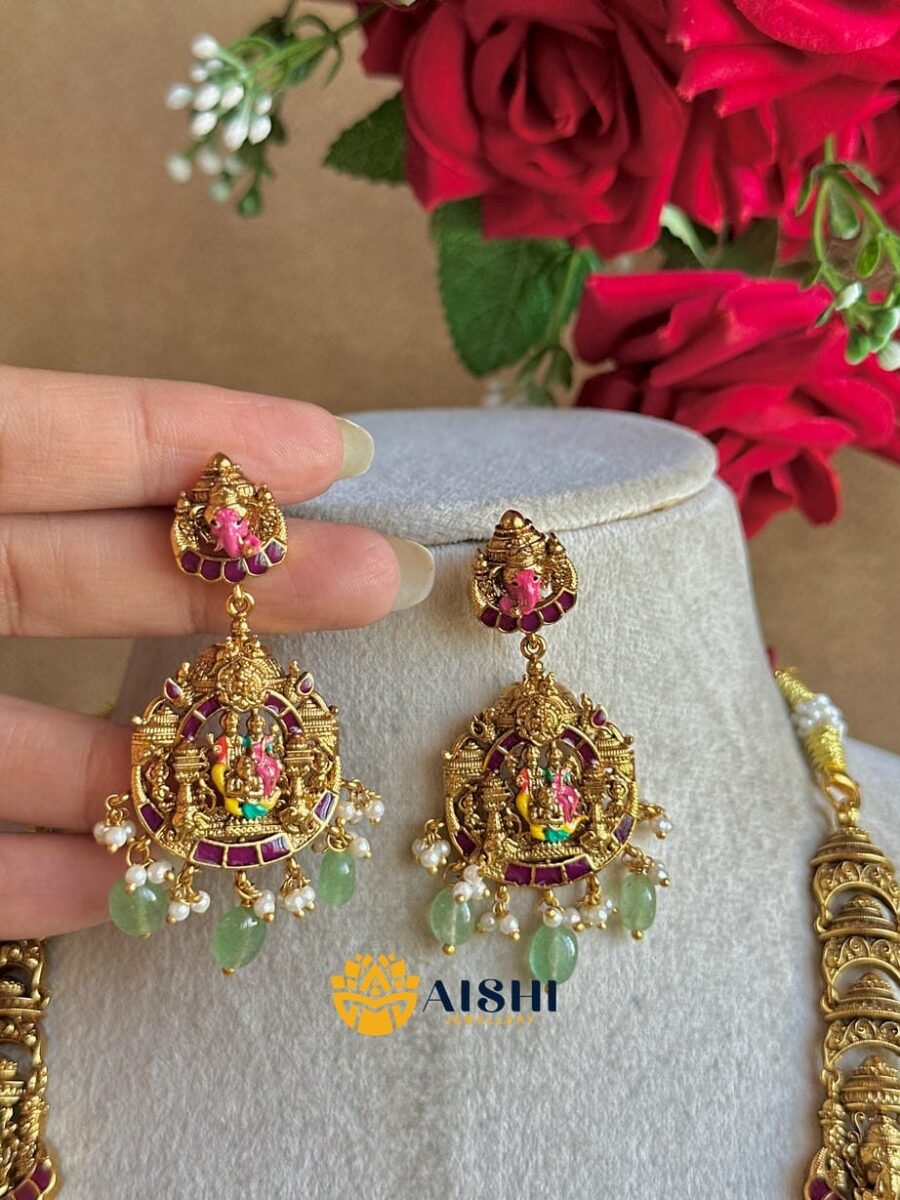 Kailasa Heritage Hand-Painted Haram-LH488