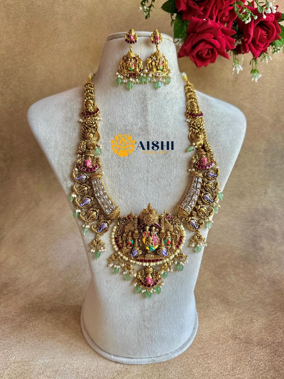 Kailasa Heritage Hand-Painted Haram-LH488