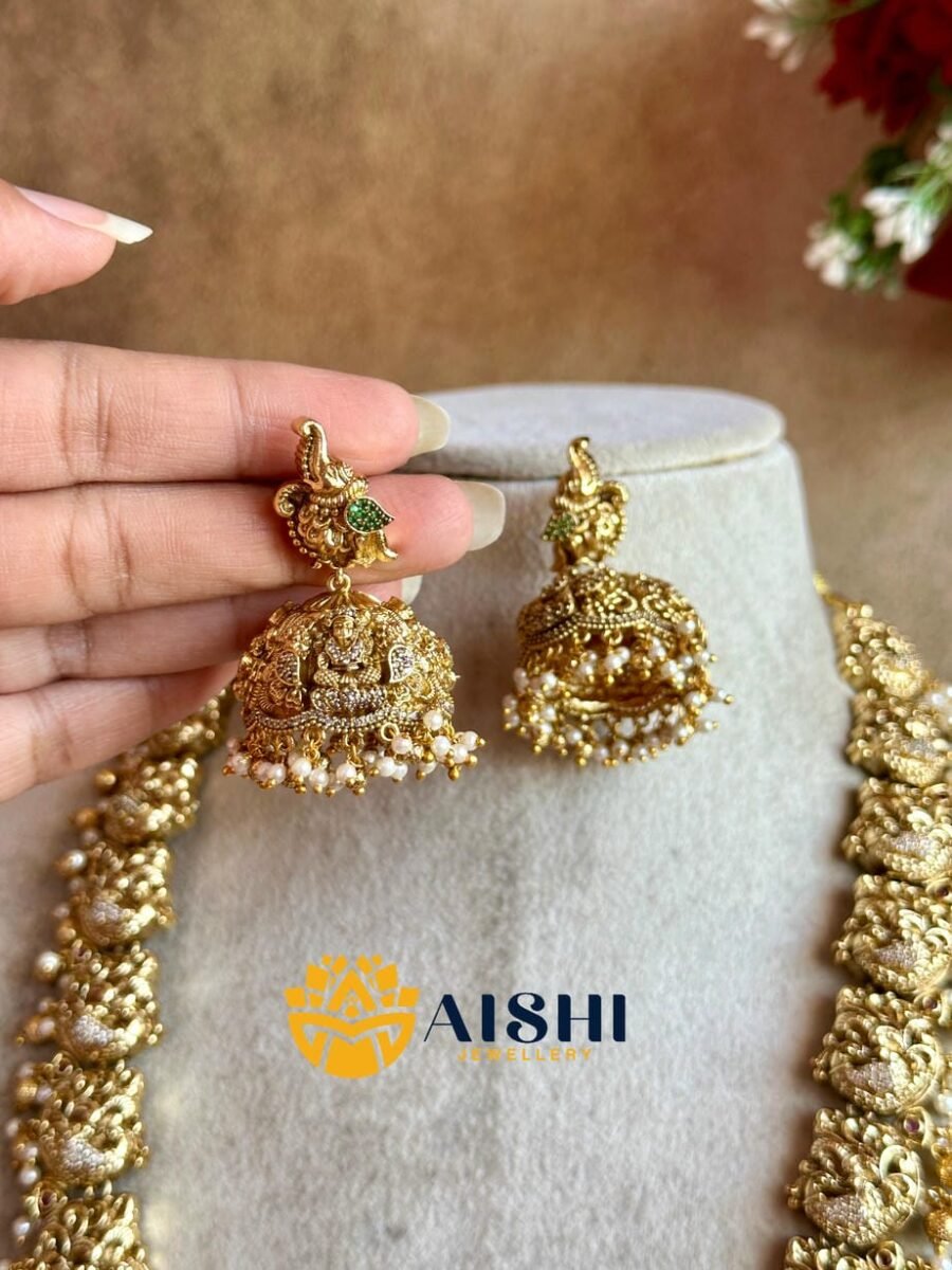 Temple Crafted Nakshi Haram-LH490