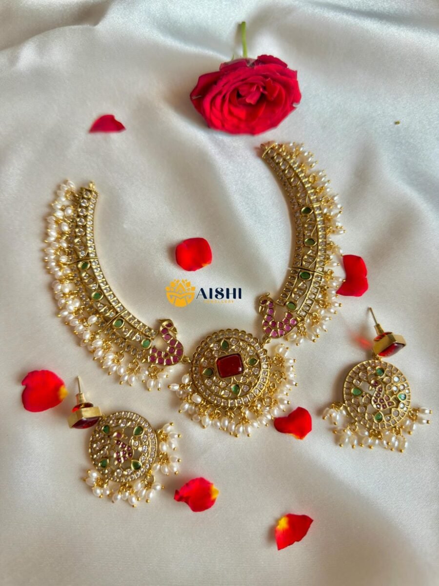 Sparkle Peacock Necklace-N839