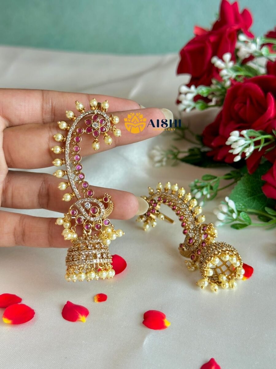 Noor Pearl Jhumka – E475