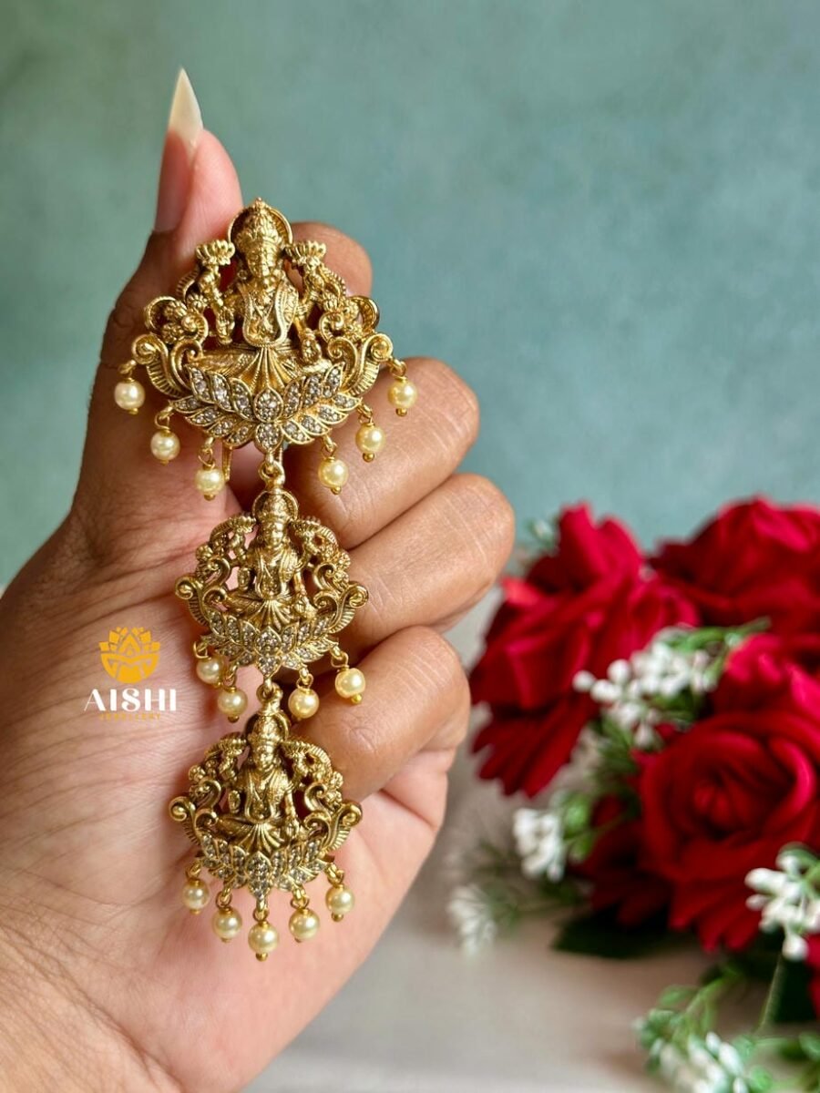 Lakshmi Pearl Hair Choti – HA134
