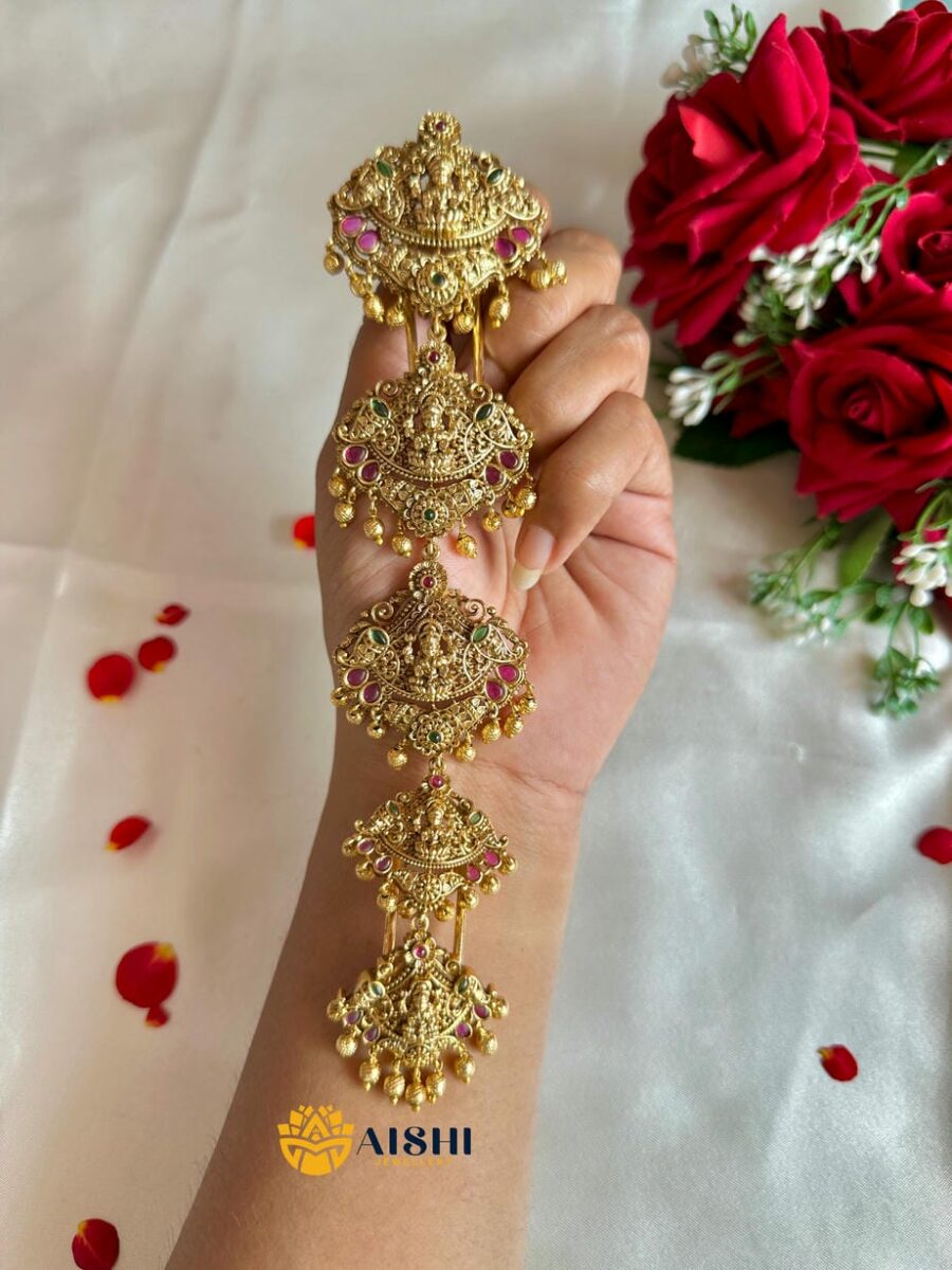 Traditional Temple Hair Choti – HA135
