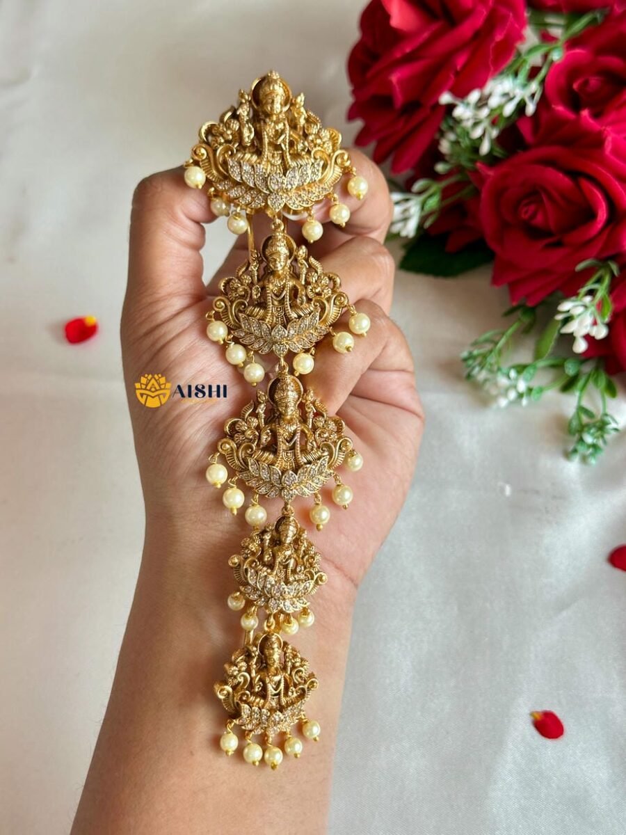 Pearl Lakshmi Statement Hair Choti – HA137