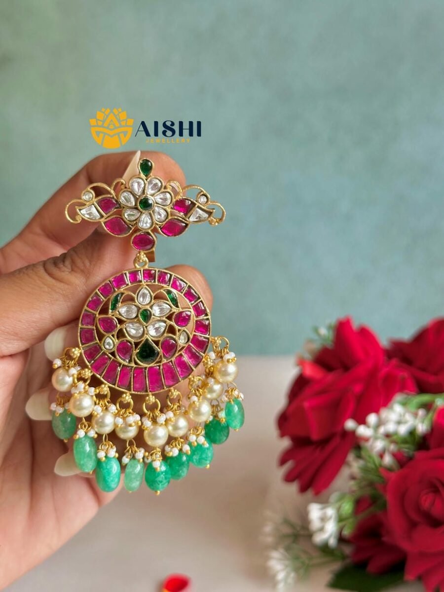 Designer Stone Hair Choti (Jadau) – HA145