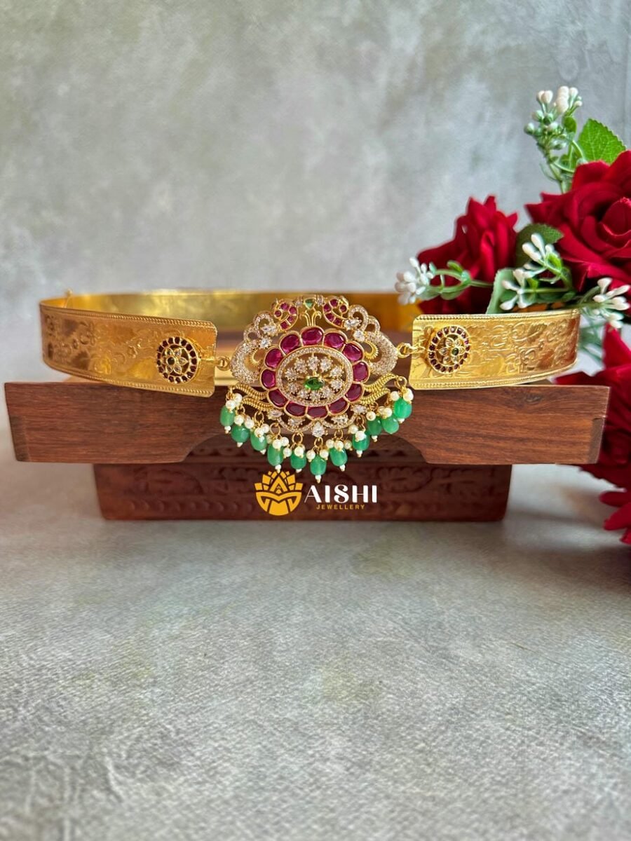 Antique Ruby Temple Vaddanam – HB296