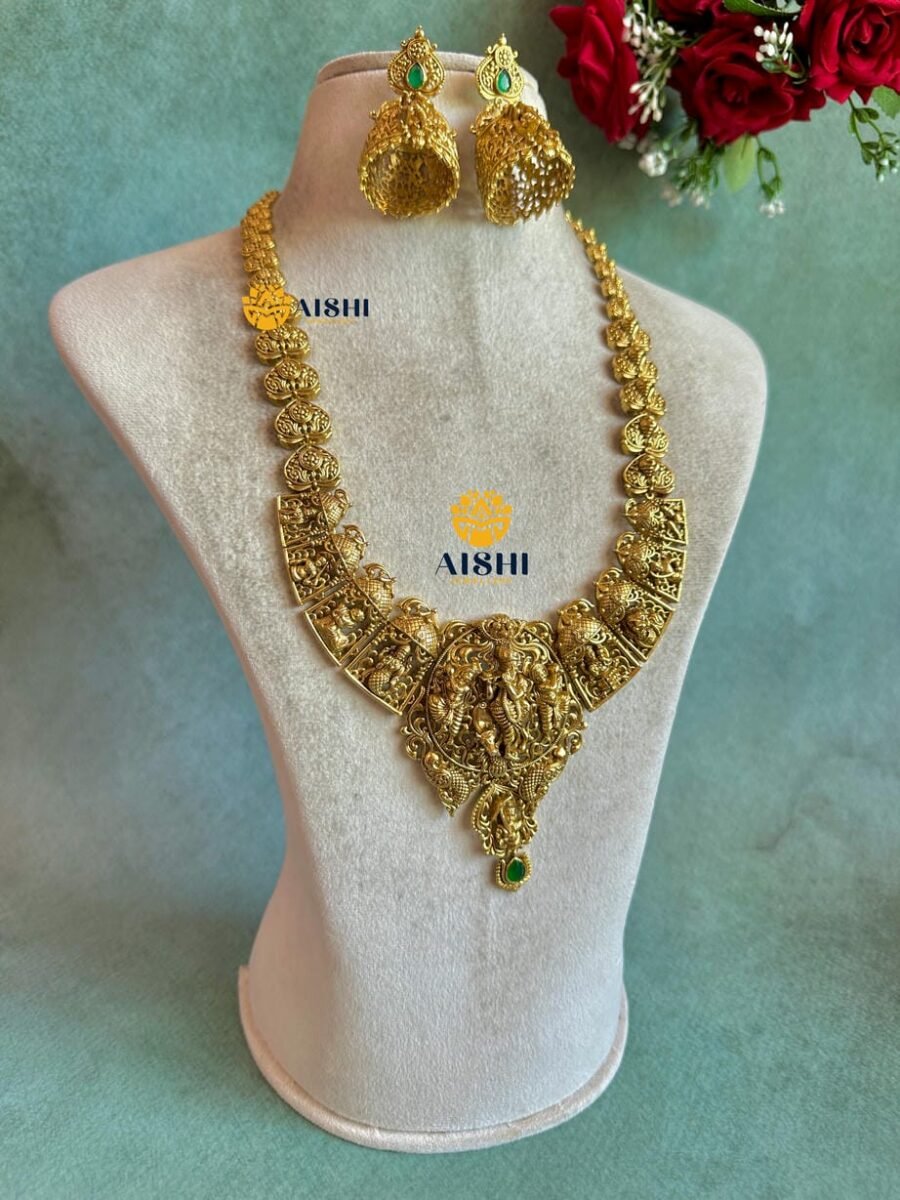 Antique Lord Krishna  Haram – LH277