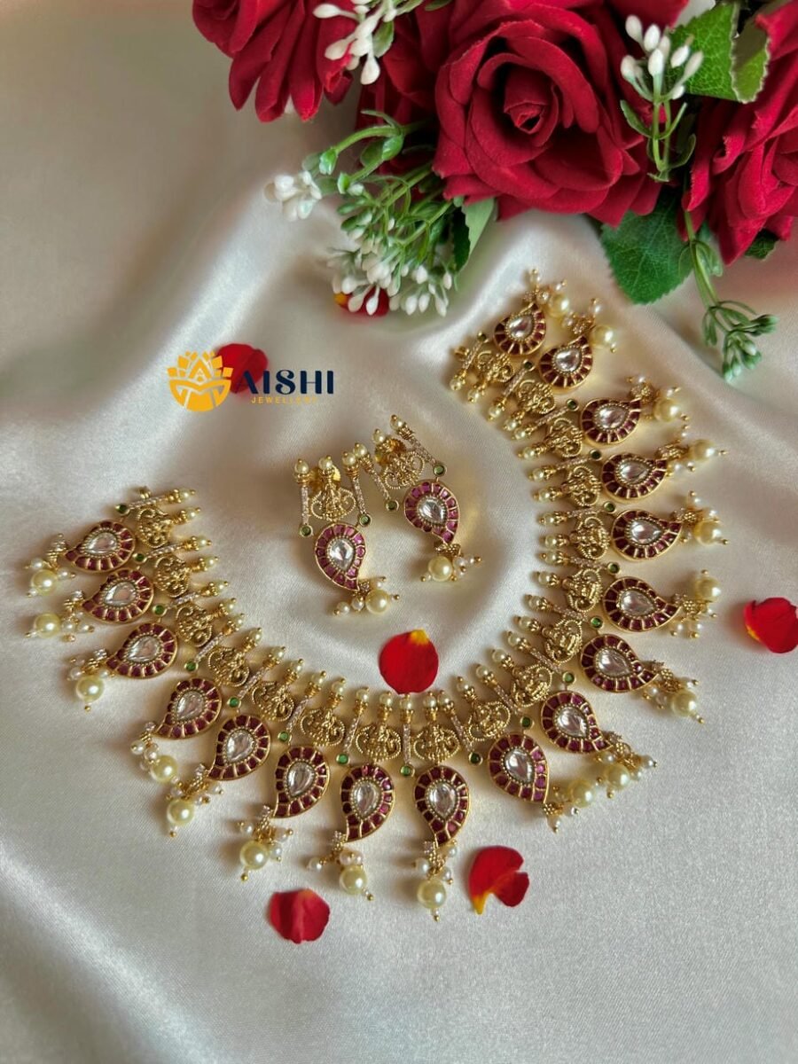 Premium Kemp Bridal Necklace Set – N850
